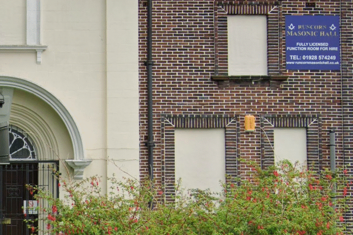 Runcorn Masonic Hall – venue available for events